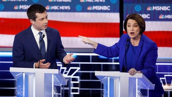 Klobuchar hits back at 'perfect' Pete Buttigieg as feud flares at Vegas debate