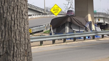 Governor, mayor battle over Austin homelessness as progressive city's crisis deepens