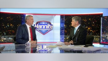 De Blasio blasts Bloomberg on 'Hannity': 'He's got no clue what everyday people are going through'
