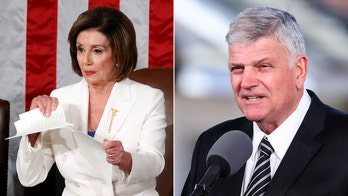 Franklin Graham slams Pelosi for tearing up speech: 'What's wrong with these people?'