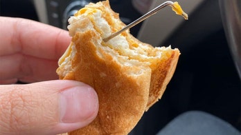 McDonald's customer shares photo of metal rod in her sandwich: 'Nearly broke my tooth'