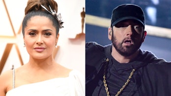 Salma Hayek says she spilled water on Eminem at the Oscars: 'I made such a fool of myself'
