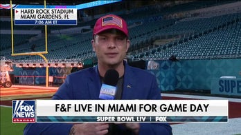'First' on the field: Pete Hegseth joins 'Fox & Friends' from Hard Rock Stadium in Miami