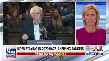 Laura Ingraham: Biden is only helping Bernie if he stays in race after New Hampshire flop