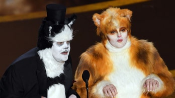 James Corden, Rebel Wilson present Oscars in 'Cats' costumes