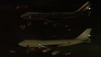 Planes carrying American coronavirus evacuees from China land at California military base