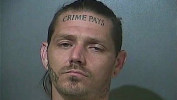 Indiana man with 'Crime Pays' forehead tattoo faces new arrest