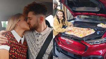 Ford thinks people will be making out and eating shrimp in the electric Mustang Mach-E