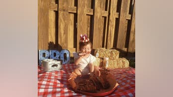 Parents celebrate daughter's 1st birthday with 'Rib Smash' instead of cake: 'As Texas as possible'