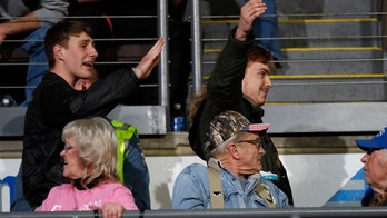 Colorado police make 8 arrests outside Trump rally venue after protesters block traffic