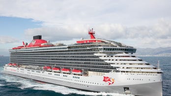 Richard Branson christens new Scarlet Lady cruise ship, the first in Virgin Voyages' fleet