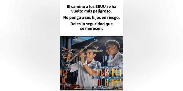 An advertisement in Tegucigalpa, Honduras. (Provided to Fox News).