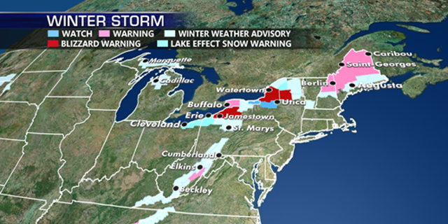 Heavy Snow Ramping Up Across Northeast | Fox News