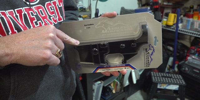 Ken Jones explains that making guns at home starts with an 80-percent receiver.