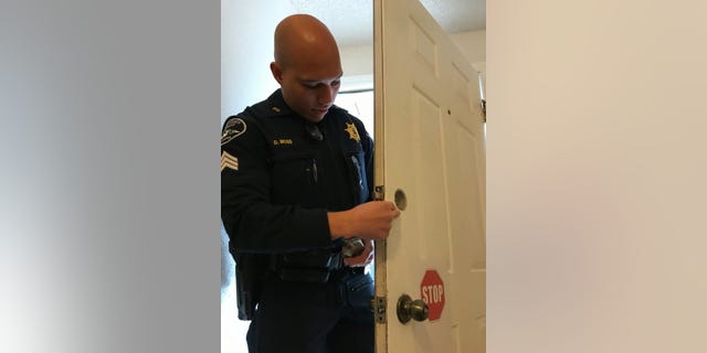 Pierce County Sheriff’s deputies donated money to buy new locks and window guards for the victim.