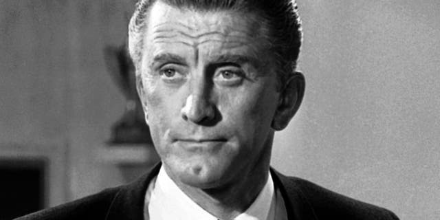 Kirk Douglas, seen here in 1962, gained stardom during Hollywood's Golden Age.