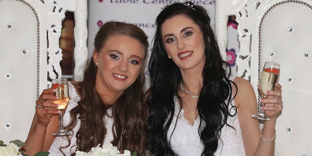 Northern Ireland couple make history as regions first same-sex marriage Fox News pic
