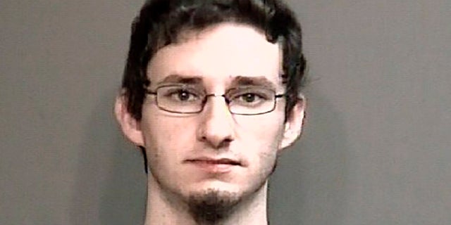 This undated file photo provided by Boone County Sheriff's Department in Columbia, Mo., shows Joseph Elledge. Prosecutors have charged Elledge, the American husband of a Chinese woman who has been missing since October, 2019, with first-degree murder in her death, even though her body hasn't been found. (Boone County Sheriff's Department via AP, File)
