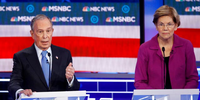 Mike Bloomberg and Sen. Elizabeth Warren took direct shots at each other during the Nevada debate.