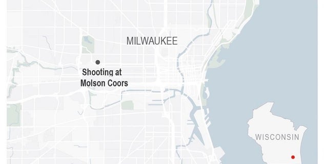 Milwaukee police said five people were killed by a gunman who also died from an apparent self-inflicted gunshot wound at the Molson Coors Brewing Co. campus Wednesday.