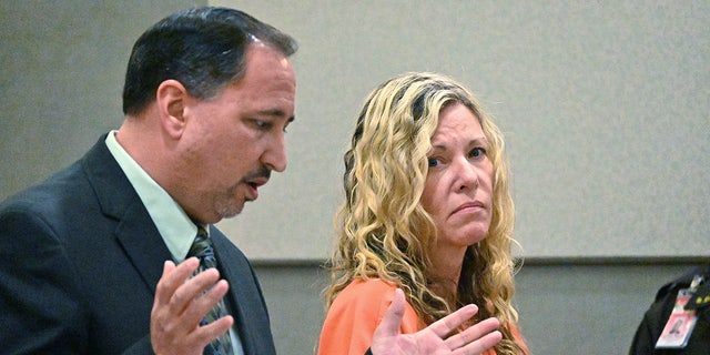 Lori Vallow appears in court in Lihue, Hawaii on Wednesday, Feb. 26, 2020. A judge ruled that bail will remain at $5 million for Vallow, also known as Lori Daybell, who was arrested in Hawaii over the disappearance of her two Idaho children.  (Dennis Fujimoto/The Garden Island via AP, Pool)