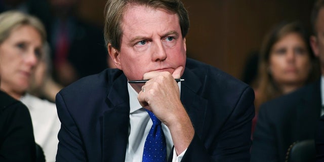 McGahn in an Sept. 27, 2018, file photo. (Saul Loeb/Pool Photo via AP, File)