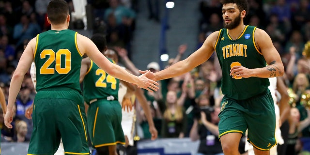 Vermont and Anthony Lamb won the conference tournament in 2019. (Photo by Maddie Meyer/Getty Images)