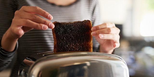 In fairness, some people LIKE their toast this dark.