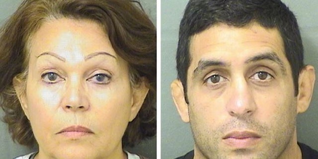 Delores Morgan, 66, and Ted Connors, 47, are charged in the murders of Nicholas Connors and Ana Mejia in 1994 and 1995. (Palm Beach County Sheriff's Office)