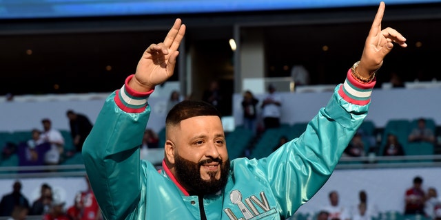 DJ Khaled attends Super Bowl LIV. (Photo by Jeff Kravitz/FilmMagic)