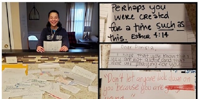 Daniela Barca, 14, was flooded with encouraging notes and letters after her upstate New York high school denied her Christian club.