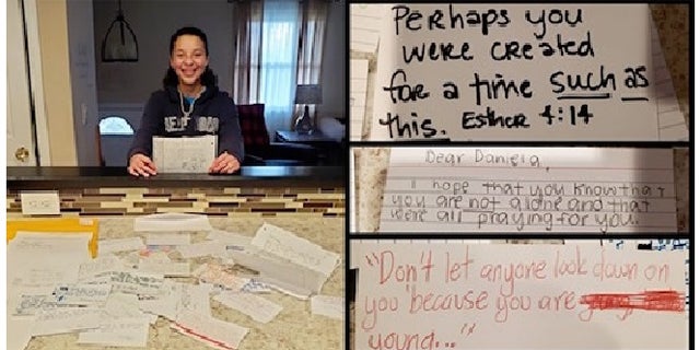 Daniela Barca, 14, was flooded with encouraging notes and letters after her upstate New York high school denied her Christian club.