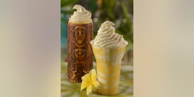 The Dole Whip, seen here sans booze, has long been a popular treat at the Magic Kingdom.