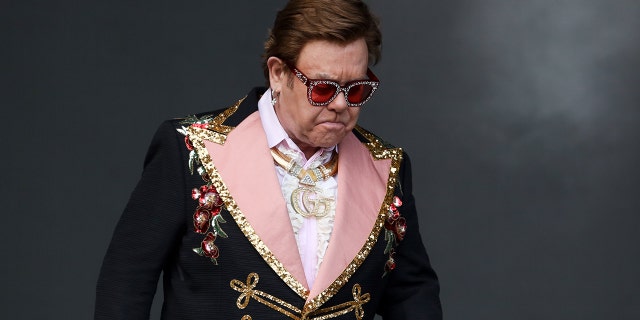 Elton John had to cut a New Zealand concert short due to an illness.