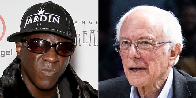 Flavor Flav is calling out Bernie Sanders for spreading a 'false narrative.'