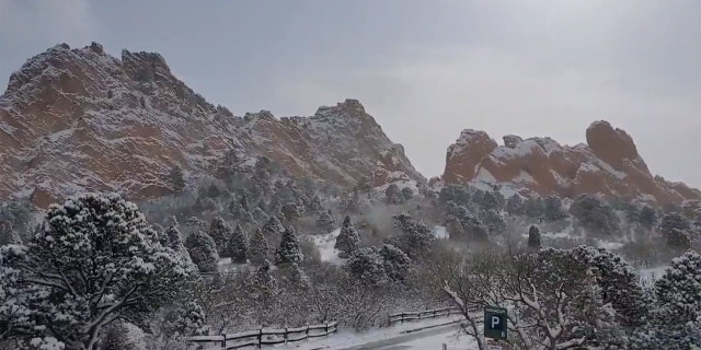 Winter Storm Leaves Stunning Sight At Colorado S Garden Of The