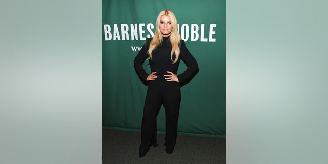 Jessica Simpson signs copies of her new book 'Open Book' at Barnes & Noble Union Square on February 04, 2020 in New York City. 