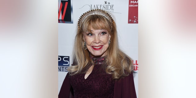 Actress Terry Moore attends the 5th Annual Roger Neal and Maryanne Lai Oscar Viewing Dinner-Icon Awards and After Party at The Hollywood Museum on Feb. 9, 2020, in Hollywood, Calif.