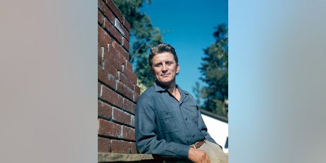 Kirk Douglas, seen here in the 1950s, has died.