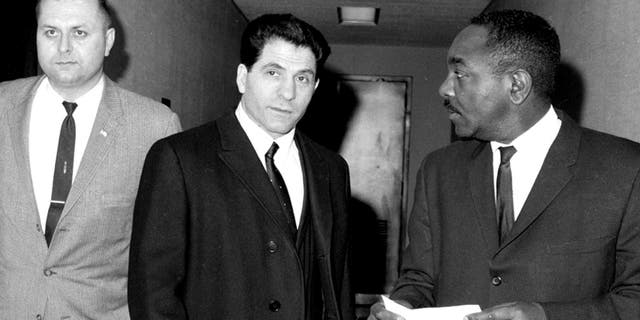 John "Sonny" Franzese, after being released $150,000 bail in 1966 (Photo by Nick Sorrentino/NY Daily News Archive via Getty Images)