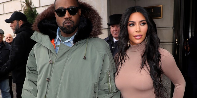Kim Kardashian and Kanye West