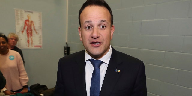 Fine Gael leader Leo Varadkar, the current Taoiseach, formally resigned as prime minister after the votes, but will stay on as caretaker leader until a successor is chosen. (Liam McBurney/PA via AP)