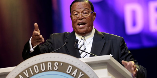Religious leader Louis Farrakhan gives the keynote speech at the Nation of Islam Saviours' Day convention in Detroit, Michigan, U.S. February 19, 2017.