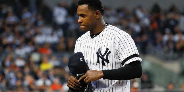 Luis Severino will miss the entire 2020 season. (AP Photo/Matt Slocum, File)