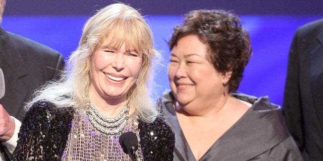 Actresses Loretta Swit and Kellye Nakahara of "M*A*S*H" at the TV Land Awards in 2009.