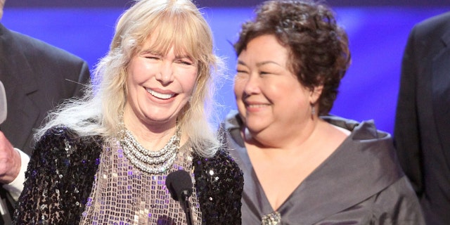 Actresses Loretta Swit and Kellye Nakahara of "M*A*S*H" at the TV Land Awards in 2009.