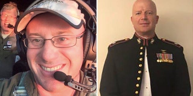 The remains of Ian McBeth, pictured left, and Paul Clyde Hudson journeyed back to the U.S. on Wednesday.