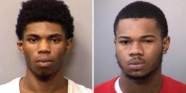 From left: Rodreice Anderson, Lasean Watkins
