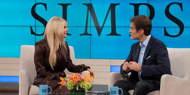 Jessica Simpson appears on 'The Dr. Oz Show' and discusses her memoir, 'Open Book.'
