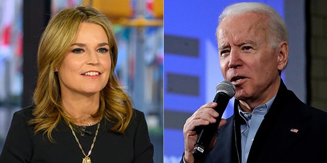 NBC’s Savannah Guthrie bothered former Vice President Joe Biden during an interview on Monday.